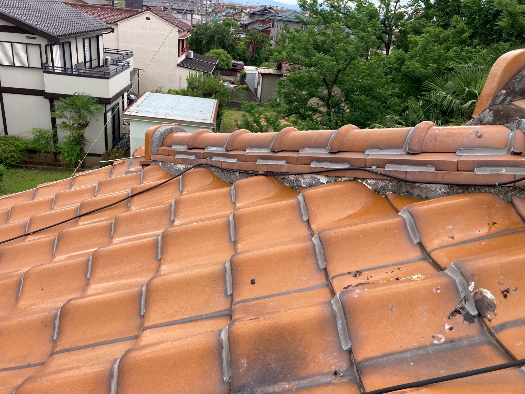 点検を行った棟